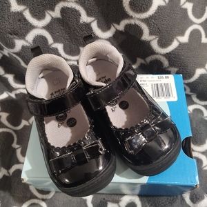 Stride Rite Black Patent Shoes